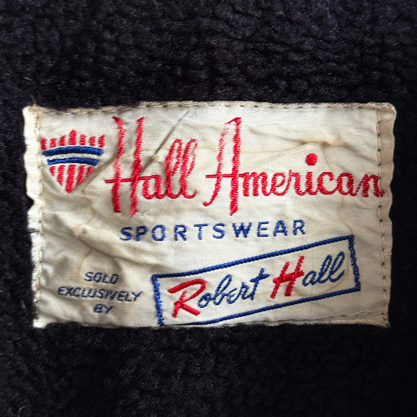 1950s Cream Shaggy Wool Insulated Car Coat