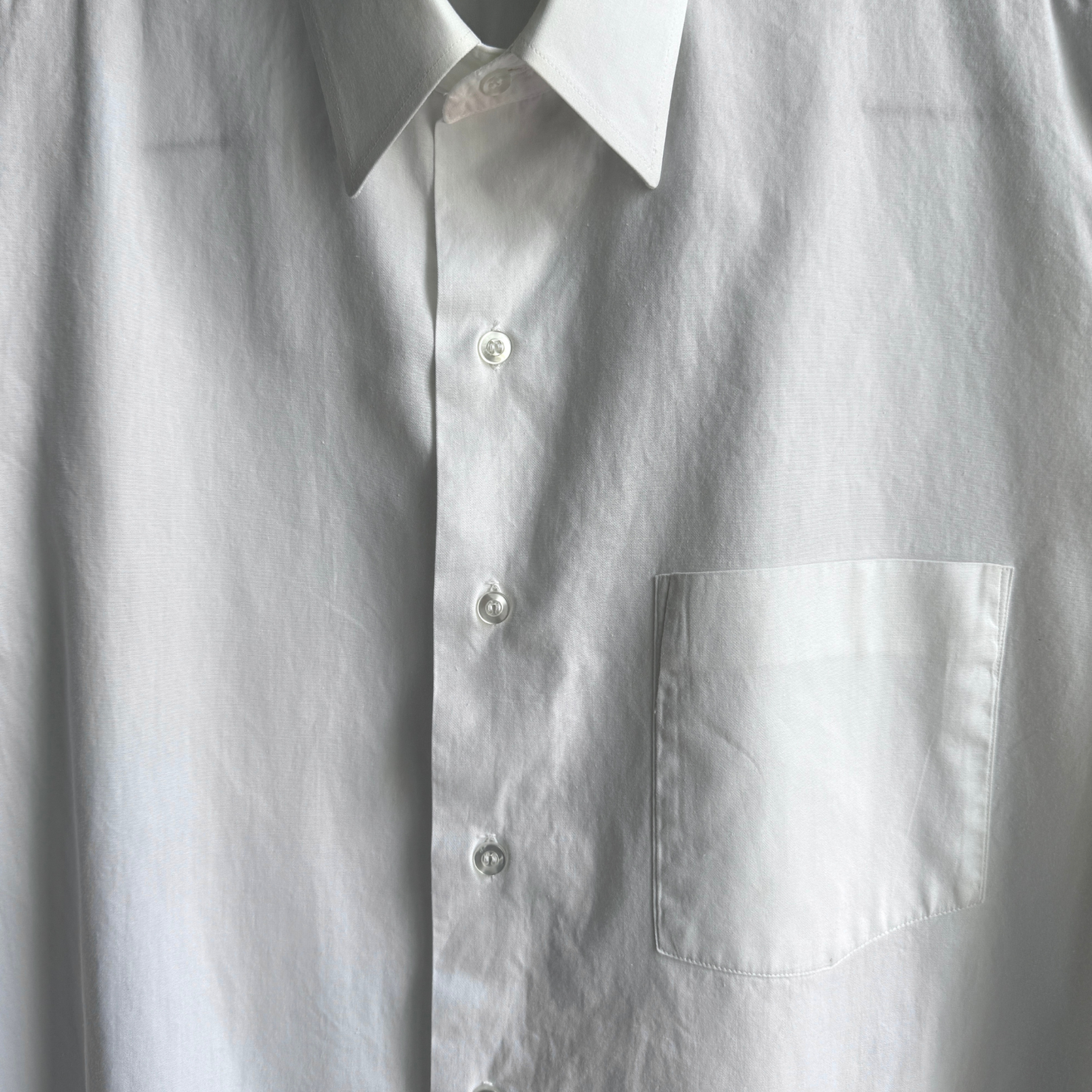 1950s Arrow Dart White Sanforized Dress Shirt
