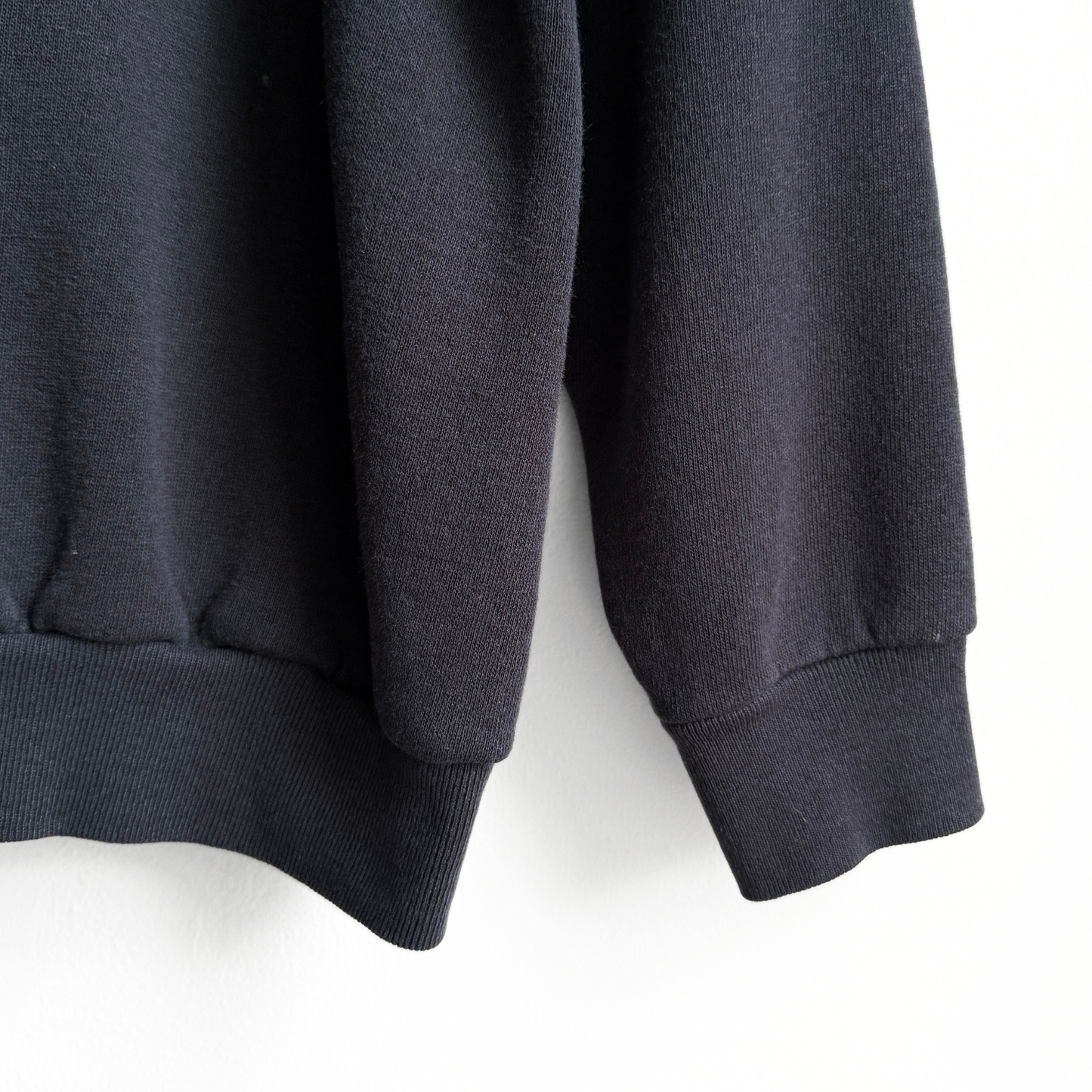 1980s Black Raglan Sweatshirt
