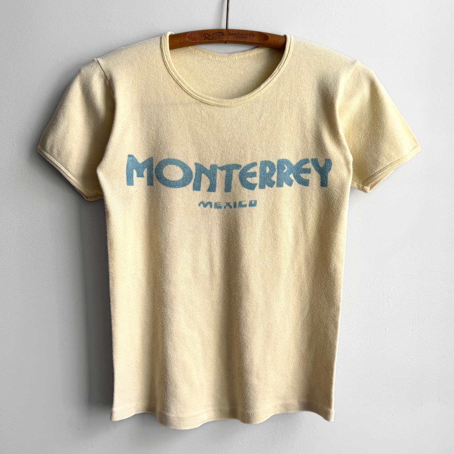 1970s Monterrey Mexico Water Print Tee