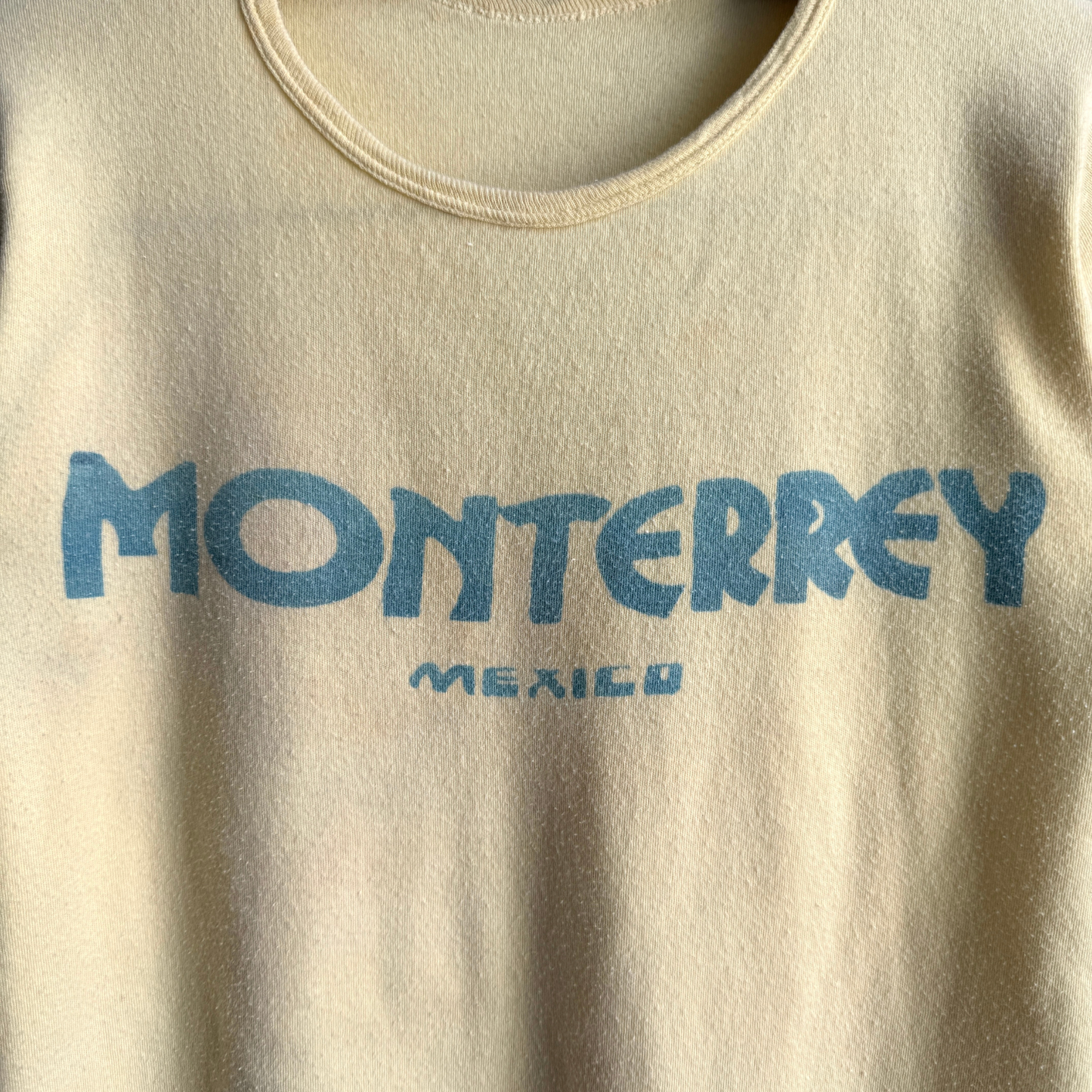 1970s Monterrey Mexico Water Print Tee