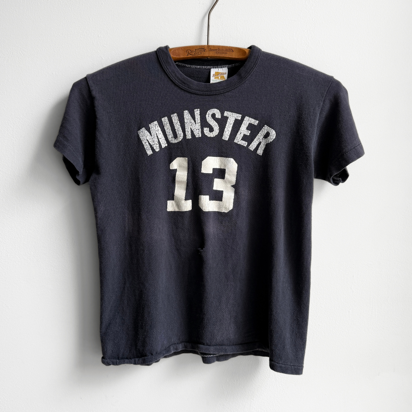 1980s Munster Black Graphic Jersey Tee
