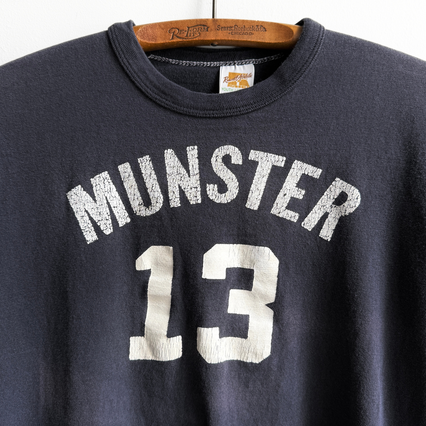 1980s Munster Black Graphic Jersey Tee