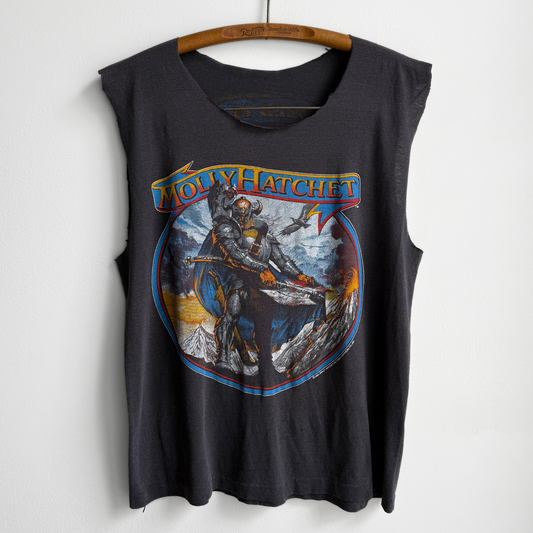 1984 Molly Hatchet Chopped Graphic Tour Tee