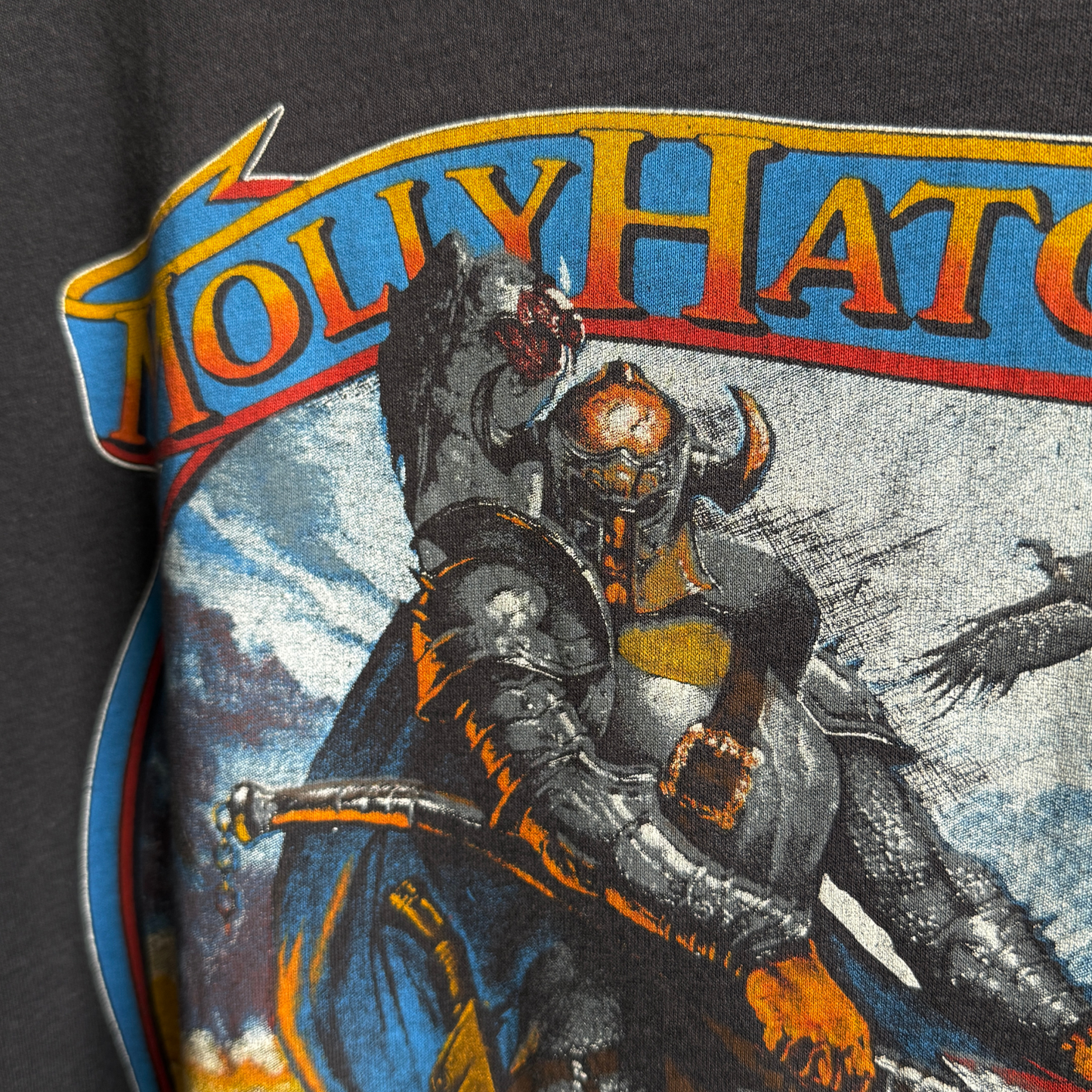1984 Molly Hatchet Chopped Graphic Tour Tee