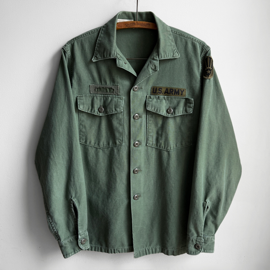 1960s U.S. Army OG 107 Type III Shirt
