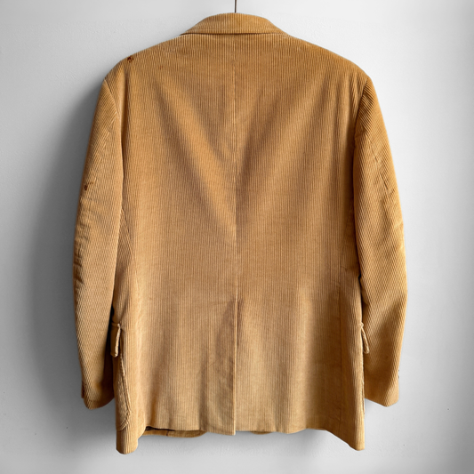1970s Tan Corduroy Blazer Jacket
