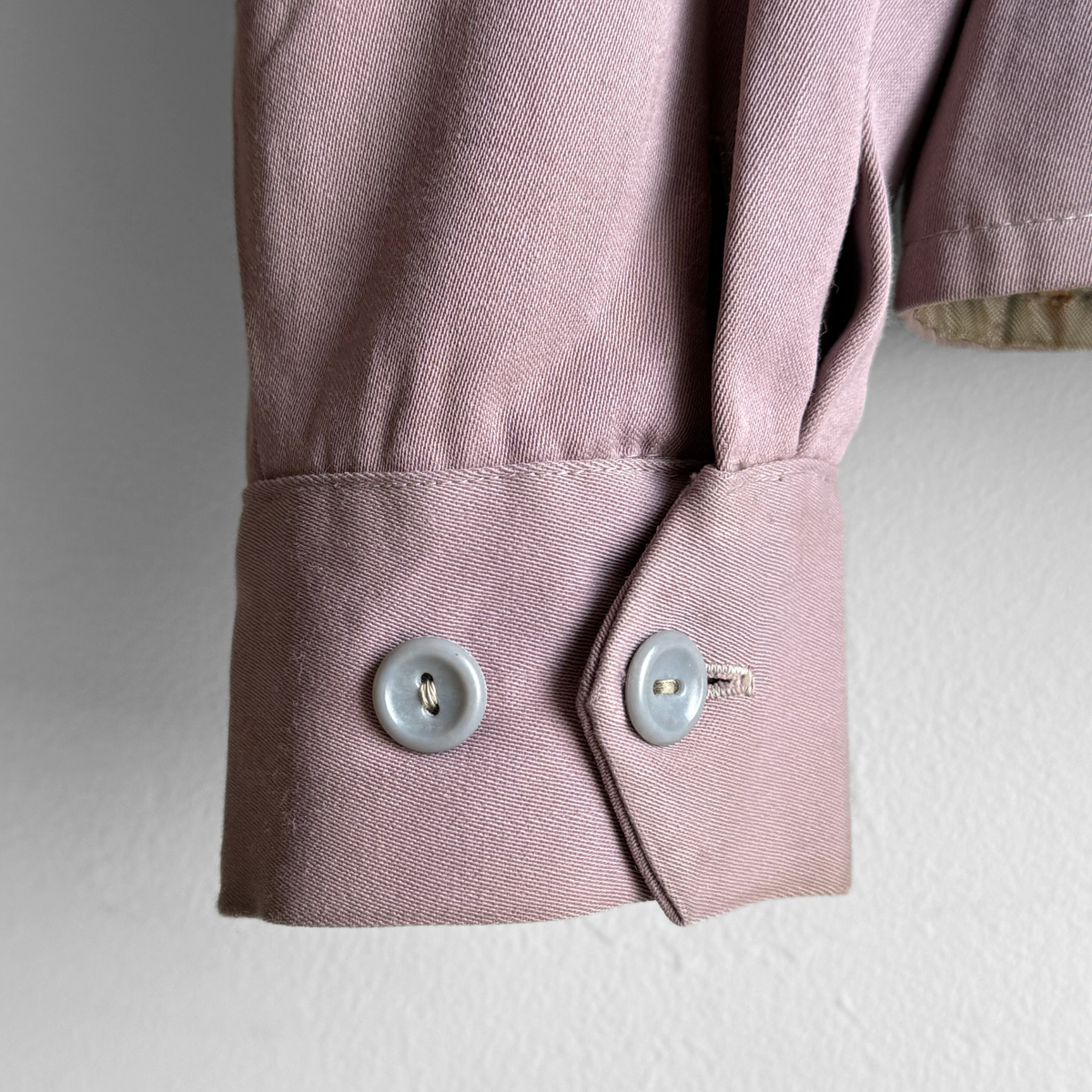 1950s Light Purple & Yellow Gabardine Jacket