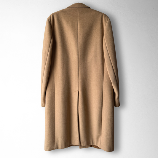 1960s Light Brown Wool Overcoat