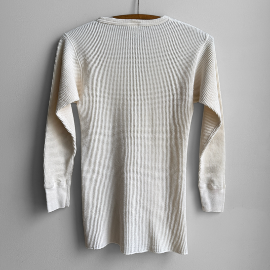 1990s Waffle Knit Thermal Long Sleeve