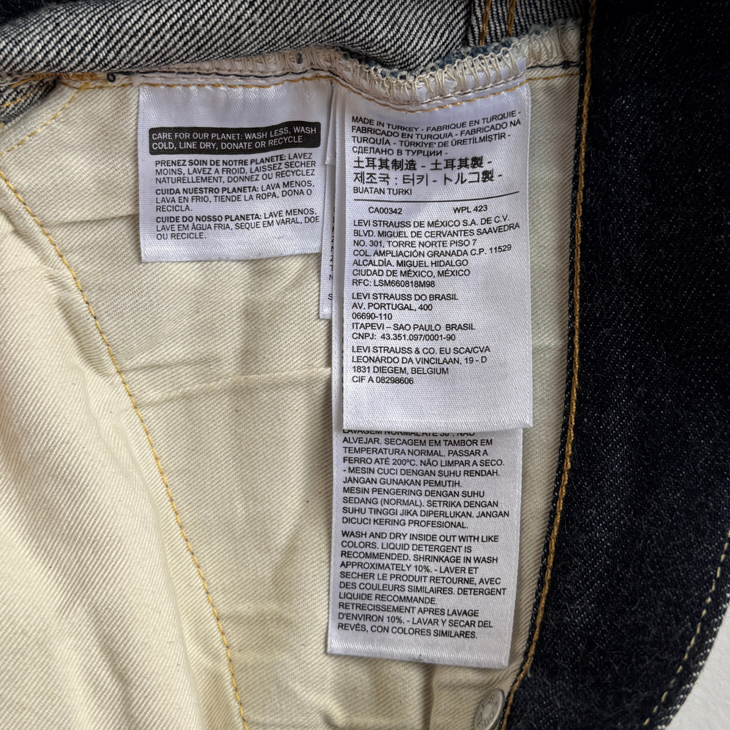 1954 501ZXX Original Fit Denim Jeans (31)