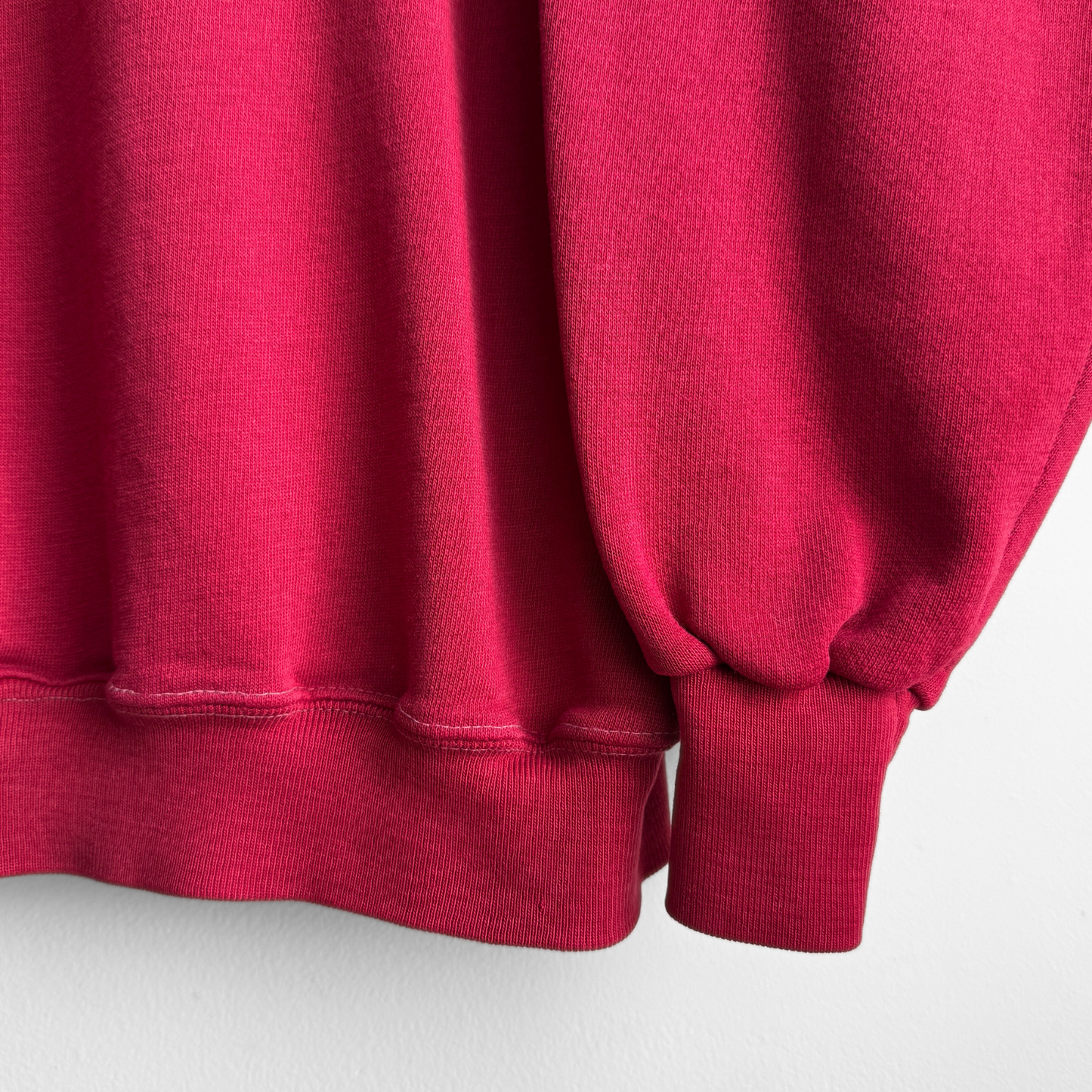 1970s Dark Red Raglan Sweatshirt