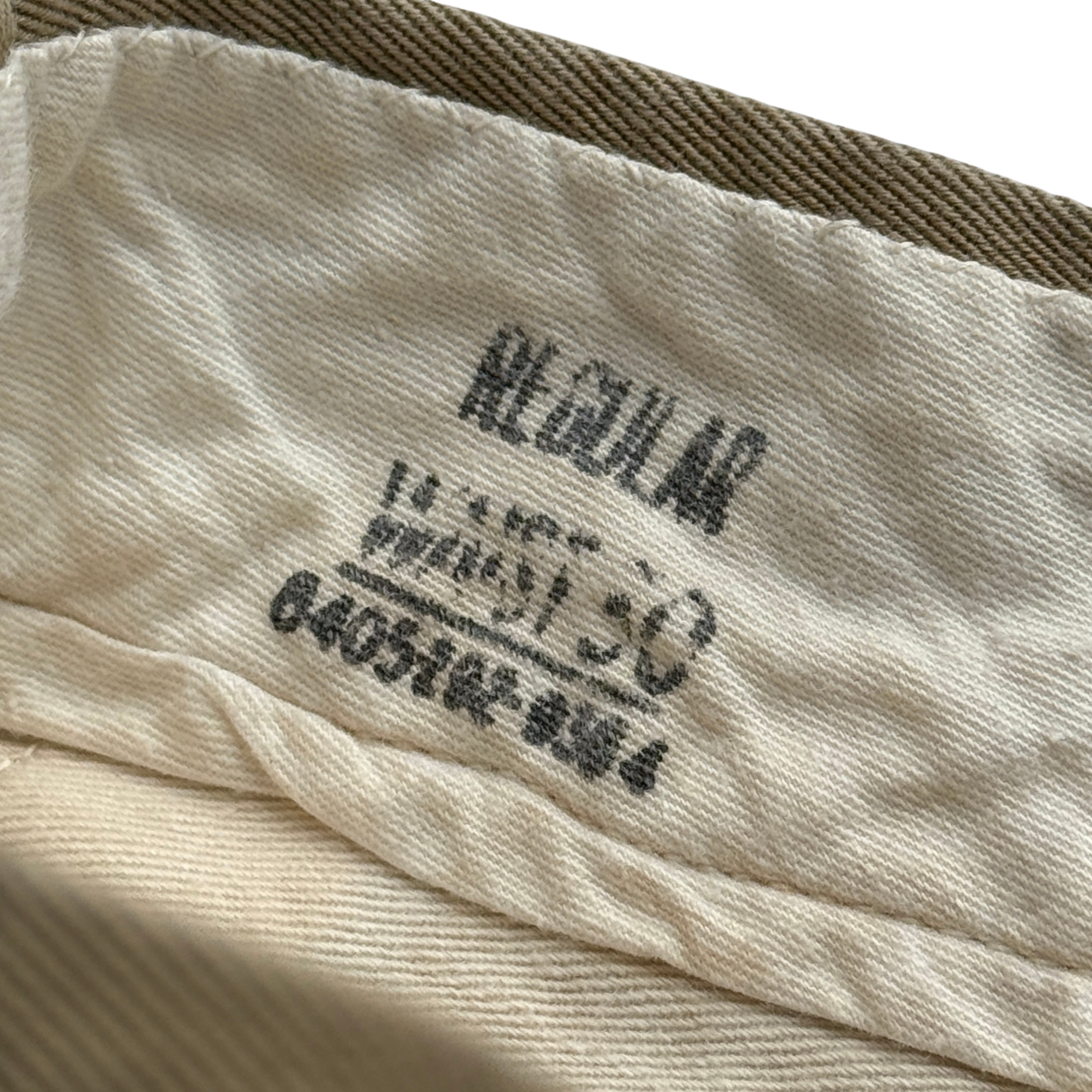 1950s U.S. Air Force Twill Chino Shorts (28)