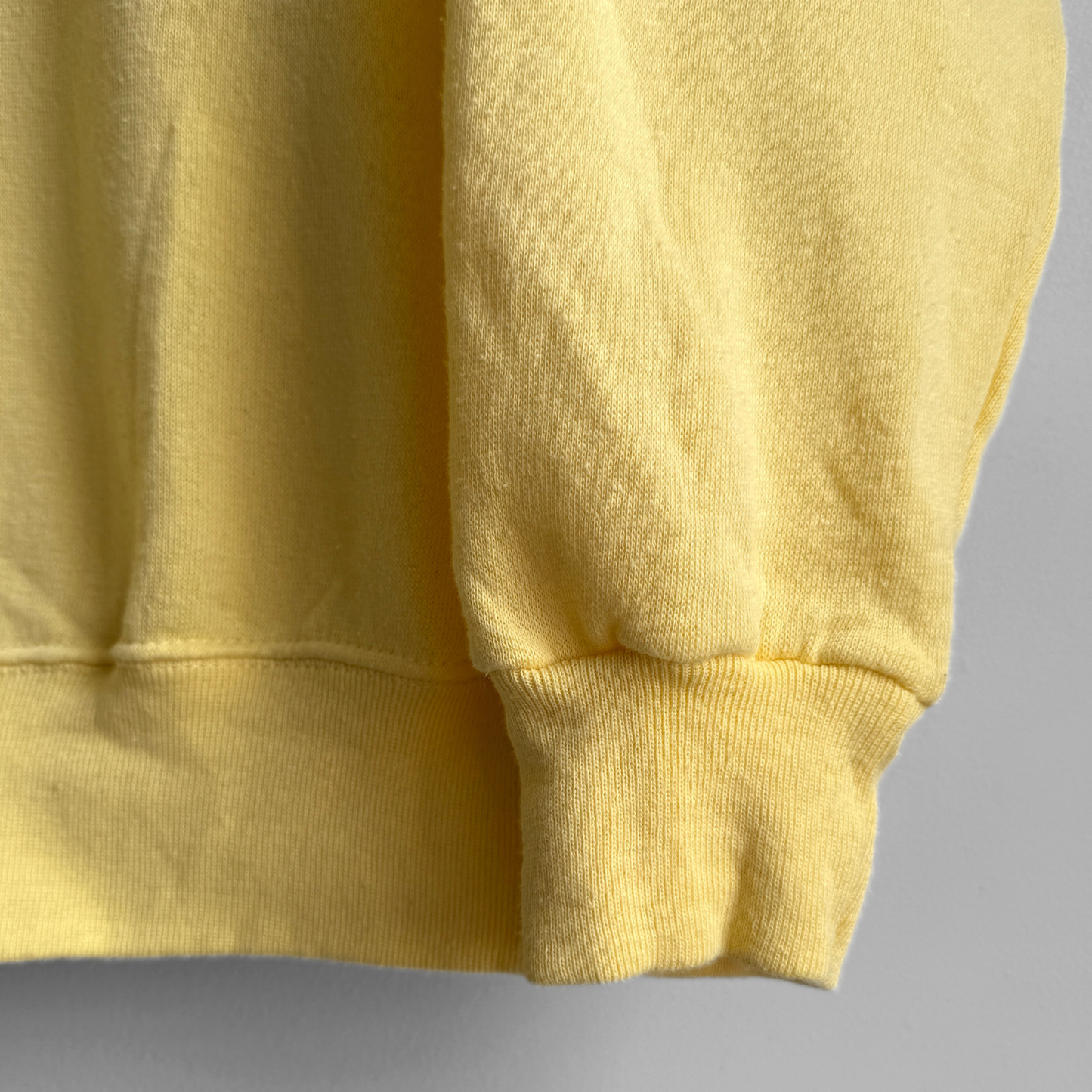 1980s Yellow Raglan Sweatshirt