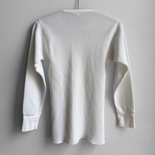 1980s Waffle Knit Thermal Long Sleeve