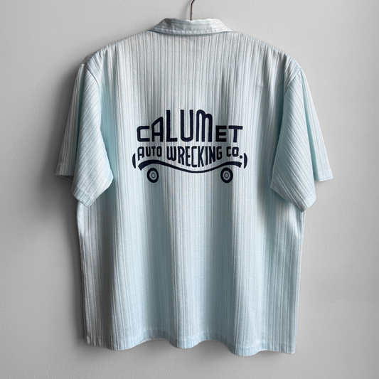 1970s Calumet Auto Wrecking Bowling Shirt