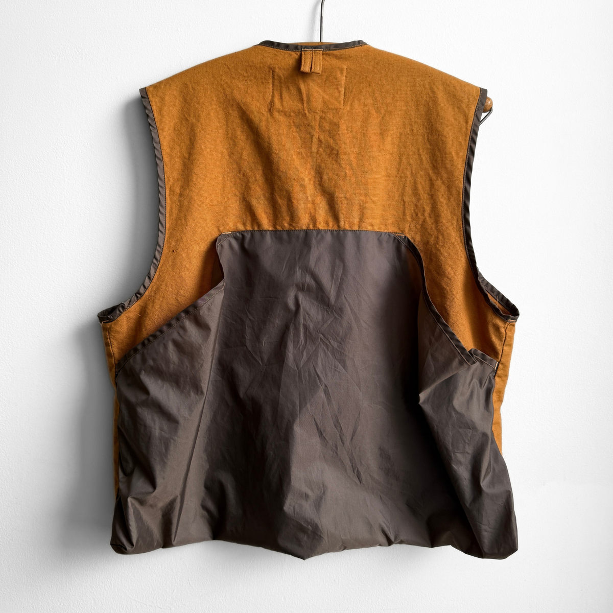 1980s Brown Duck Hunting Vest