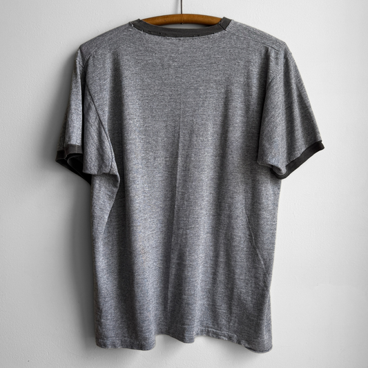 1970s Grey Mickey Ringer Tee