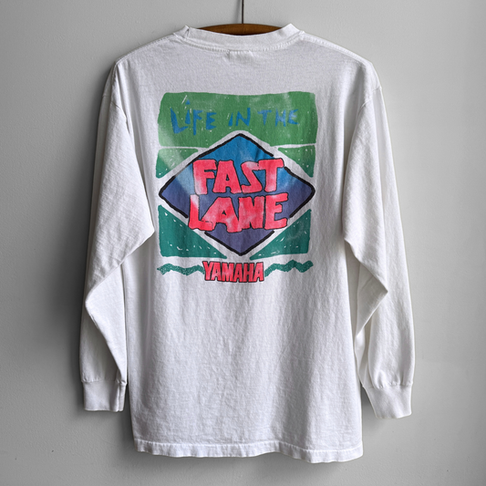 1990s Life In The Fast Lane Yamaha Long Sleeve