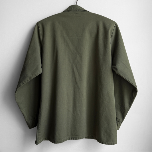 1980s U.S. Army OG-507 Durable Fatigue Shirt