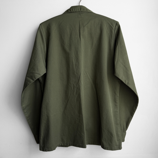 1970s U.S. Army OG-507 Durable Fatigue Shirt