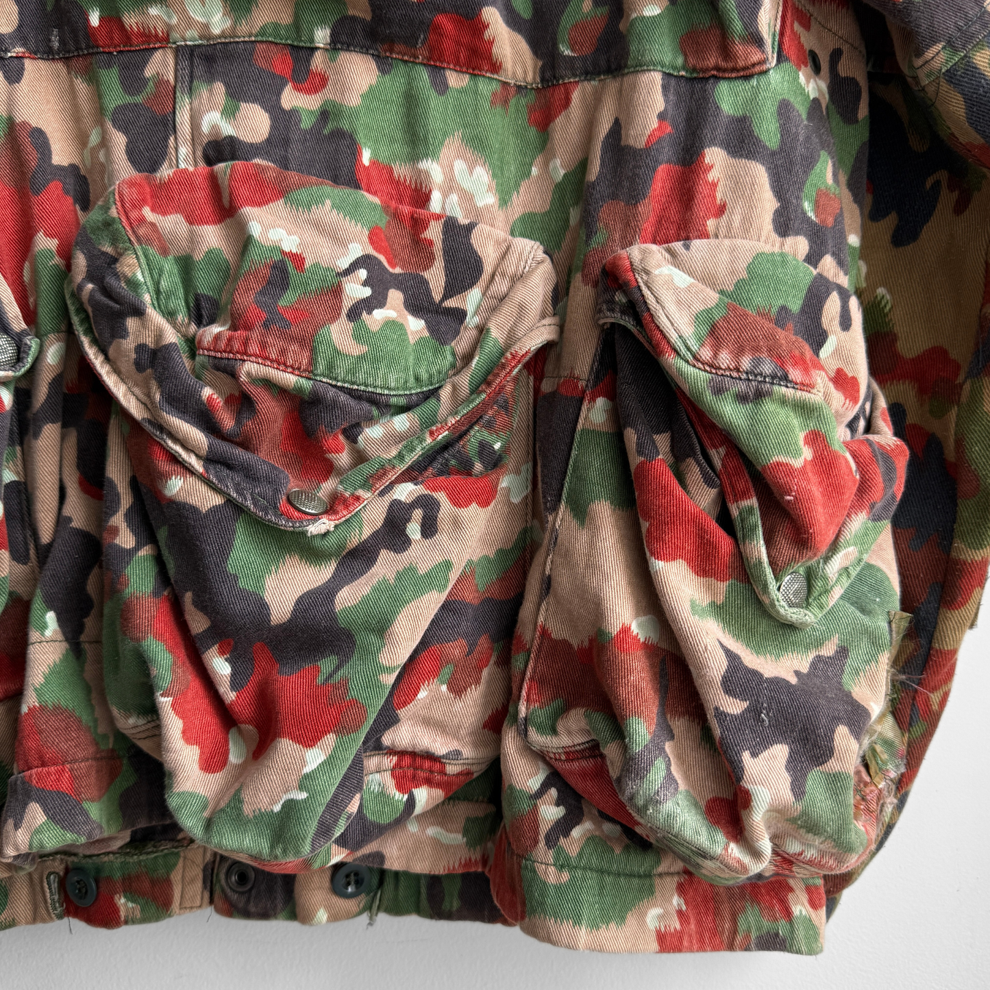 1970s Swiss Army Alpenflage M70 Field Jacket