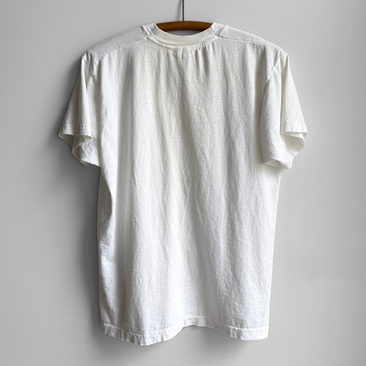 1990s Faded White Undershirt Tee