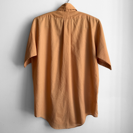1970s Light Orange Dress Shirt