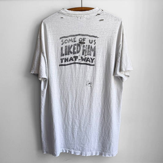 1991 Fat Elvis Fan Club Distressed Tee