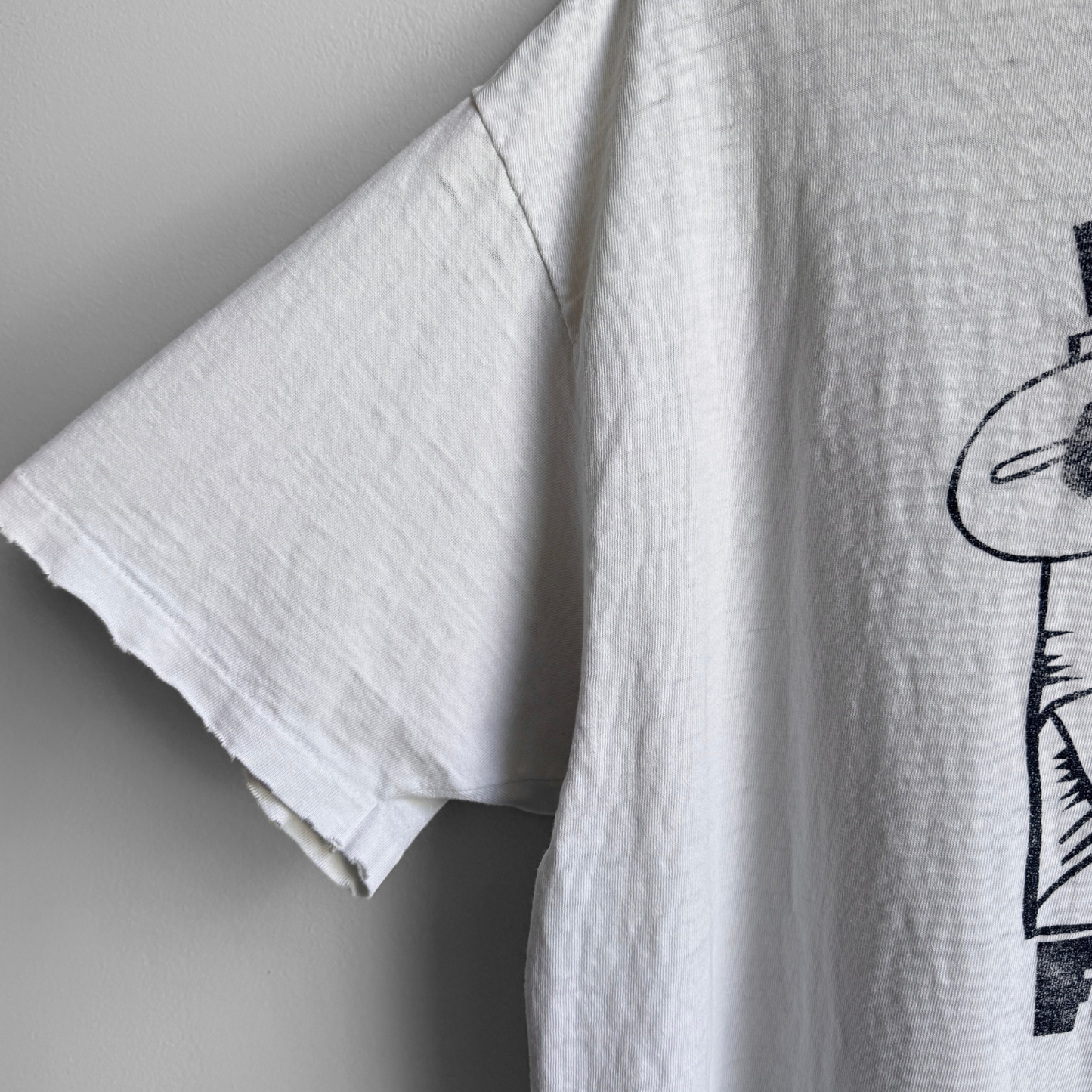 1991 Fat Elvis Fan Club Distressed Tee
