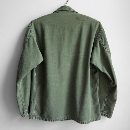 1950s U.S. Army OG 107 Fatigue Shirt