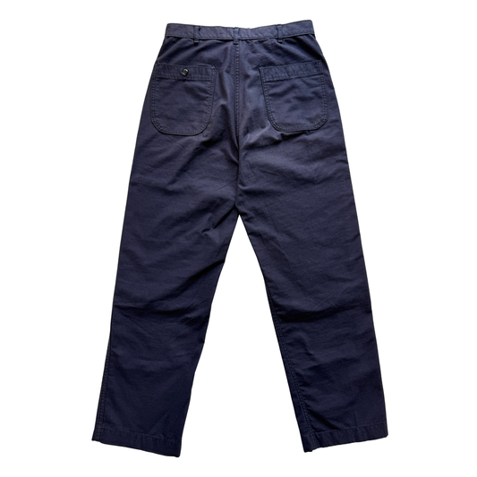1970s U.S. Navy Dark Blue Utility Pants (30)