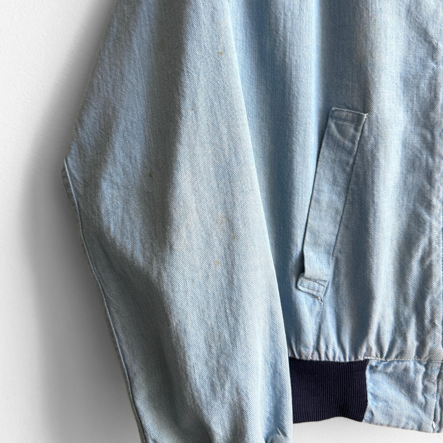 1960s Light Blue Bomber Jacket
