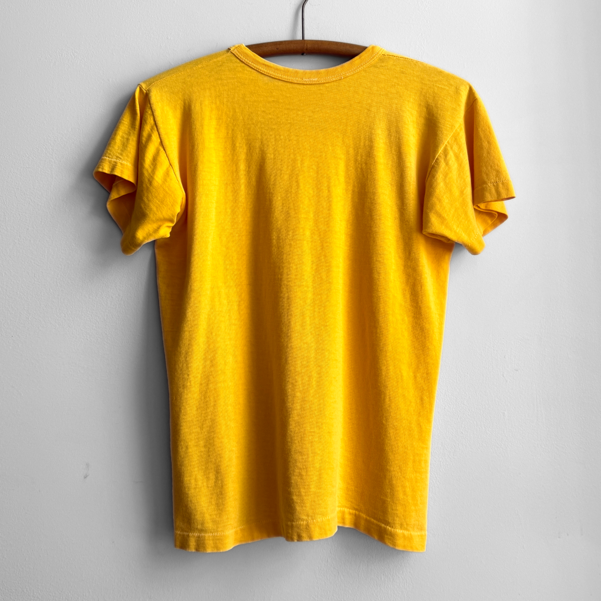 1960s Tri Sigma Sorority Yellow Tee