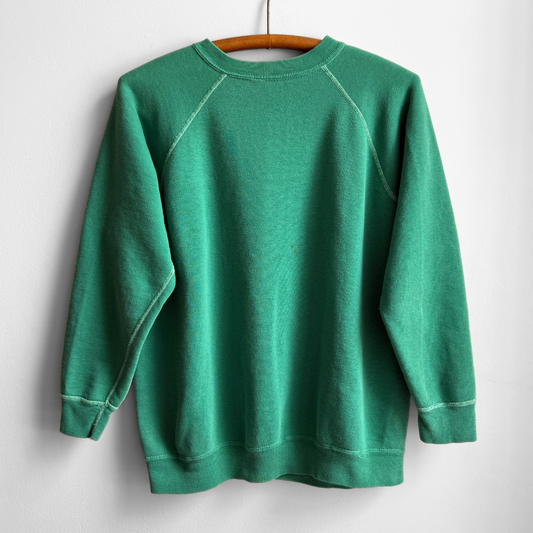 1960s CYO Camp Lawrence Green Sweatshirt