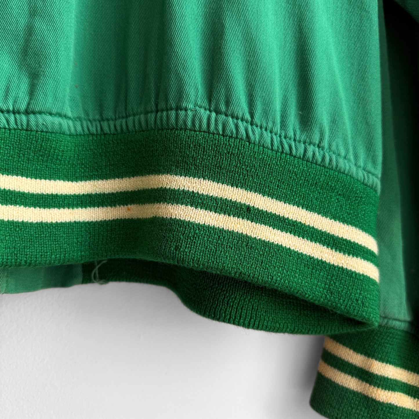 1972 CYO Softball Green Bomber Jacket