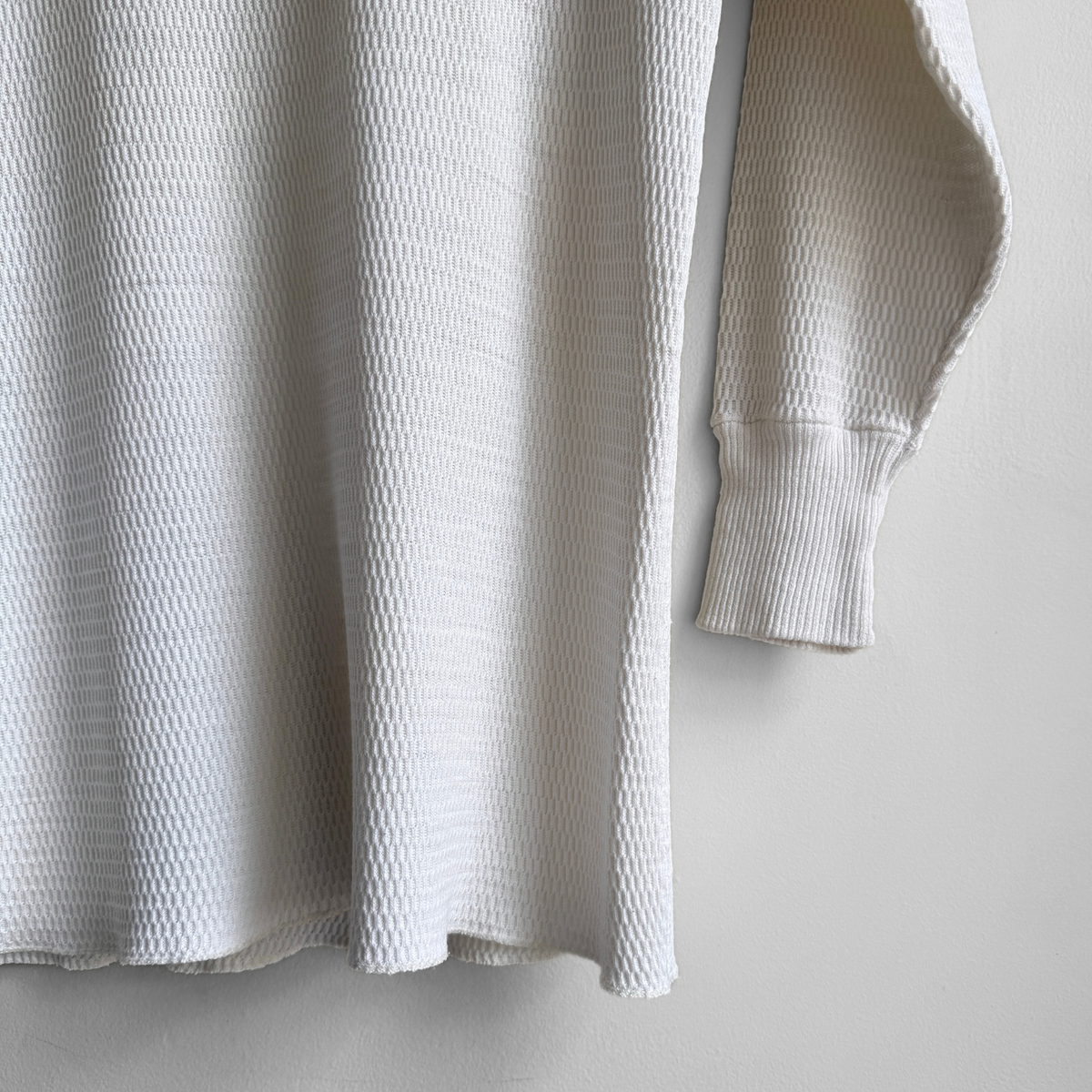 1980s Waffle Knit Thermal Long Sleeve