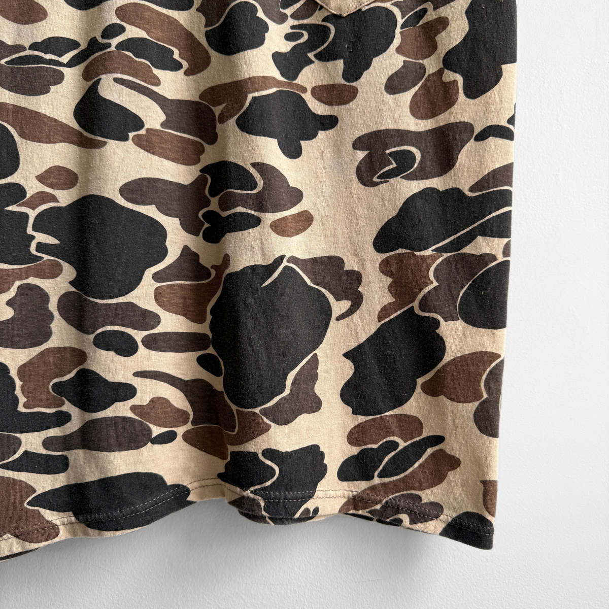 1980s Duck Hunter Camouflage Pocket Tee