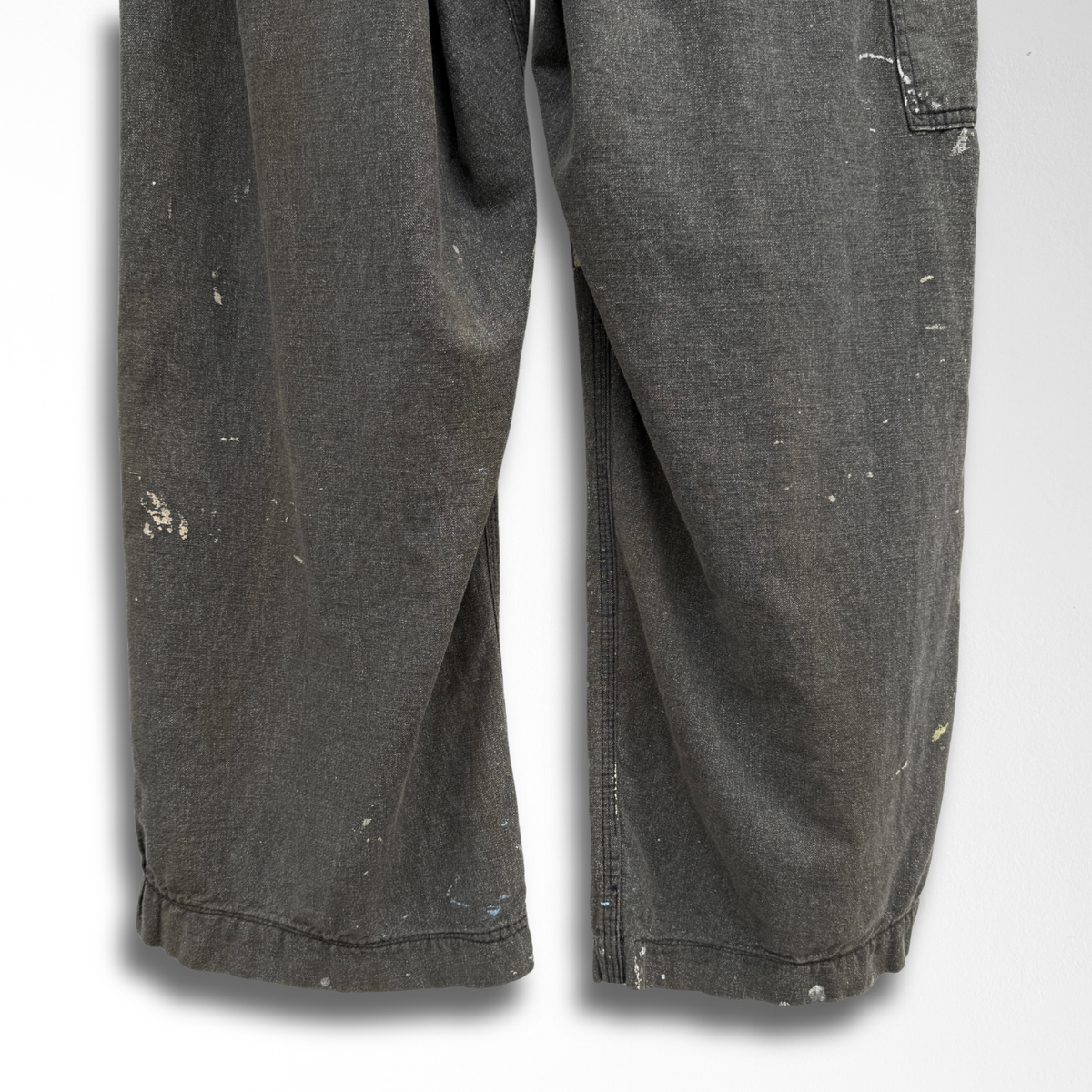 1950s Salt & Pepper Stone Cutter Coveralls