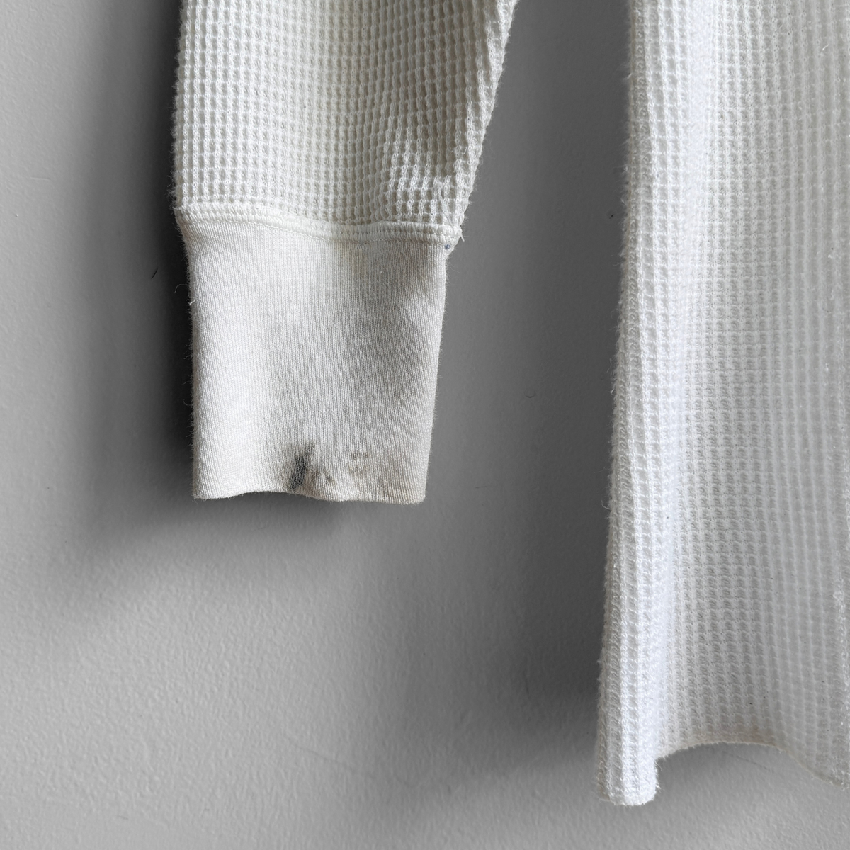 1980s Waffle Knit Thermal Long Sleeve