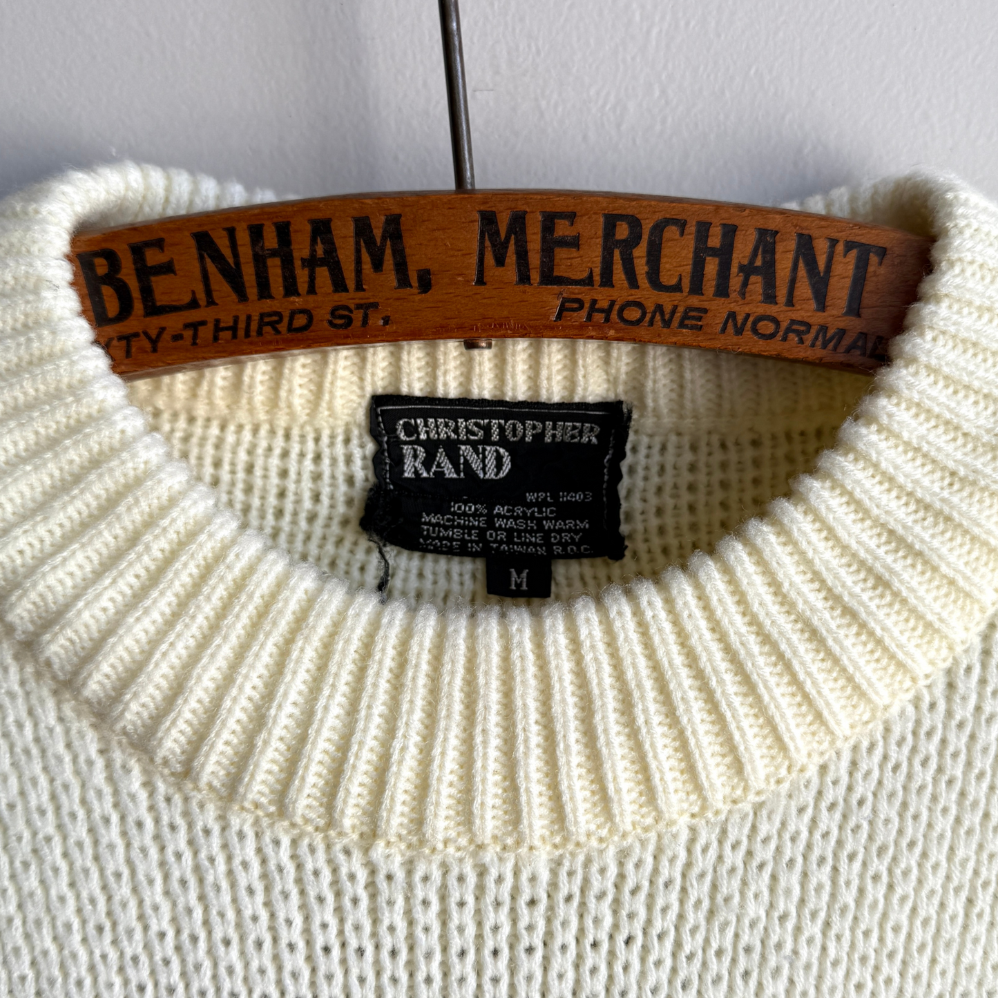 1970s Geometric Knit Mock Neck Sweater - Shop ThreadCount Vintage Co.