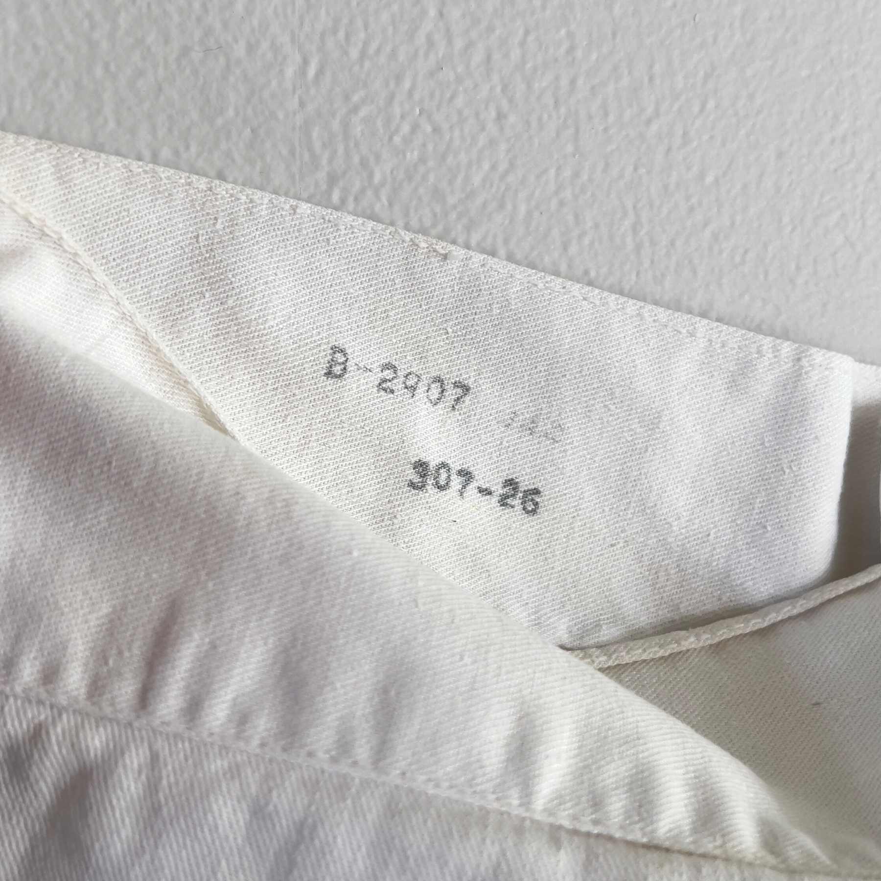 1950s U.S. Navy White Cotton Sailor Uniform Pants  - Shop ThreadCount Vintage Co.
