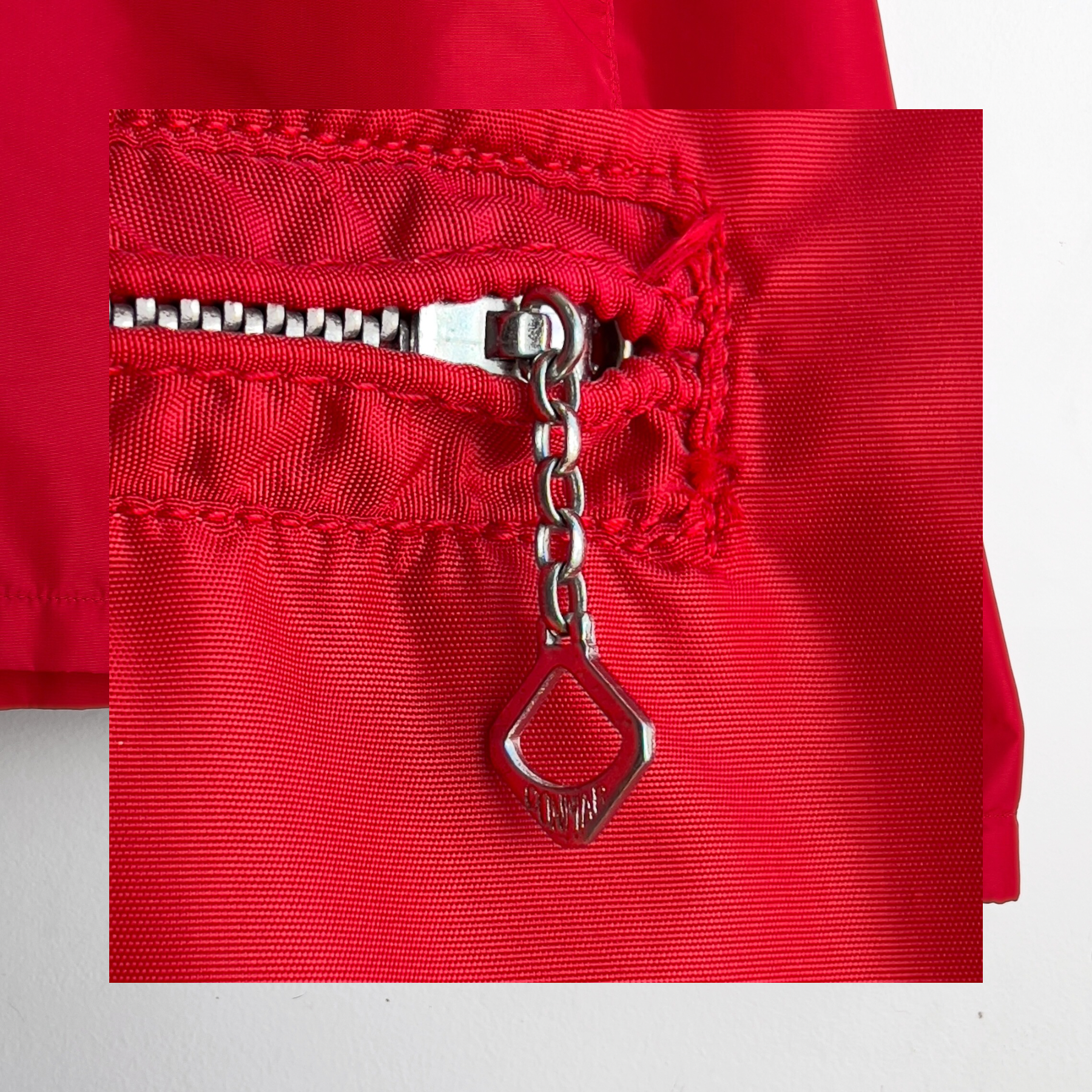 1960s Red Hooded Pullover Windbreaker Jacket  - Shop ThreadCount Vintage Co.
