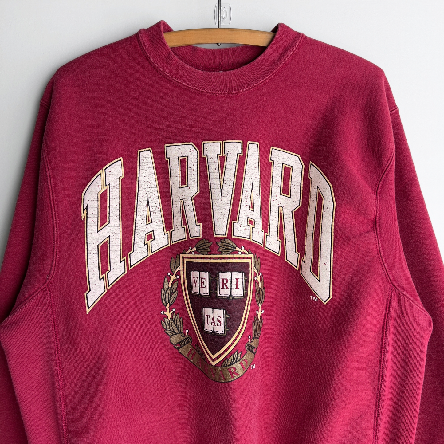 1990s Harvard University Graphic Crewneck Sweatshirt - Shop THREADCOUNT Vintage Co.