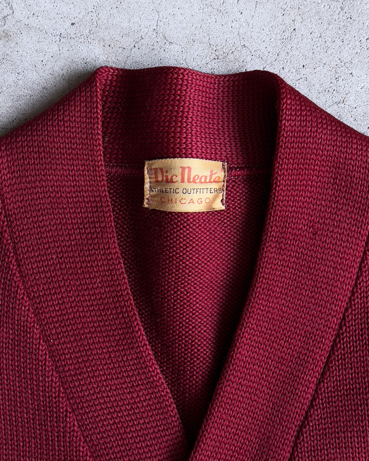 1940s K.V.C. Football Champions Letterman Cardigan  - Shop ThreadCount Vintage Co.