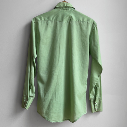 1970s Rodeo Embroidered Western Pearl Snap Shirt  - Shop ThreadCount Vintage Co.