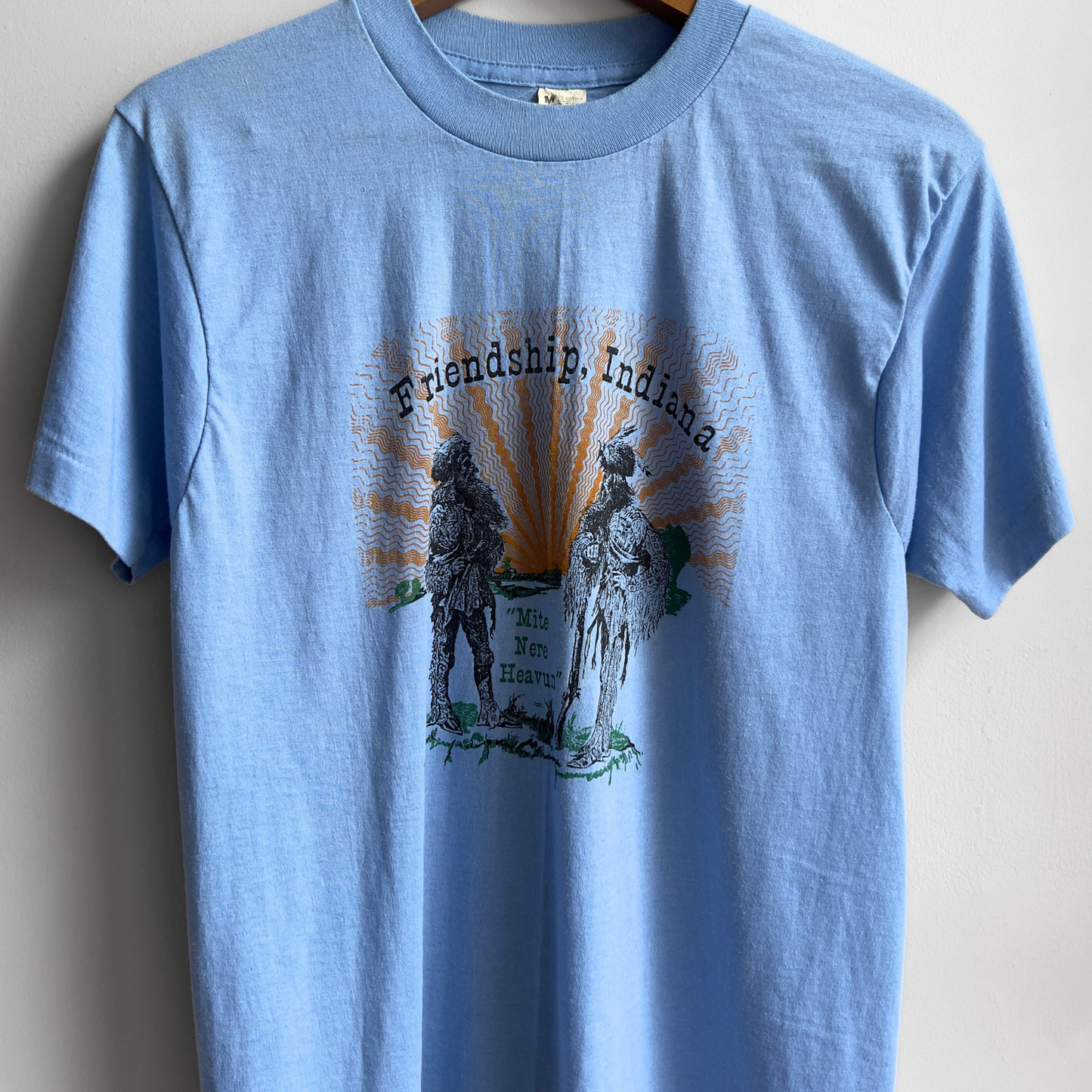 Vintage 1980s Friendship Indiana Hunter & Trapper Tee - Shop ThreadCount Vintage Co.