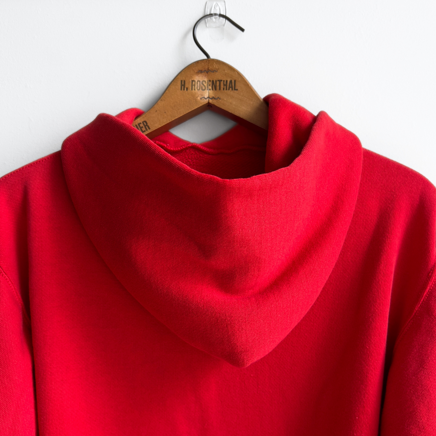 Vintage 1970s Northern Illinois University Red Block Letter Hoodie - Shop ThreadCount Vintage Co.