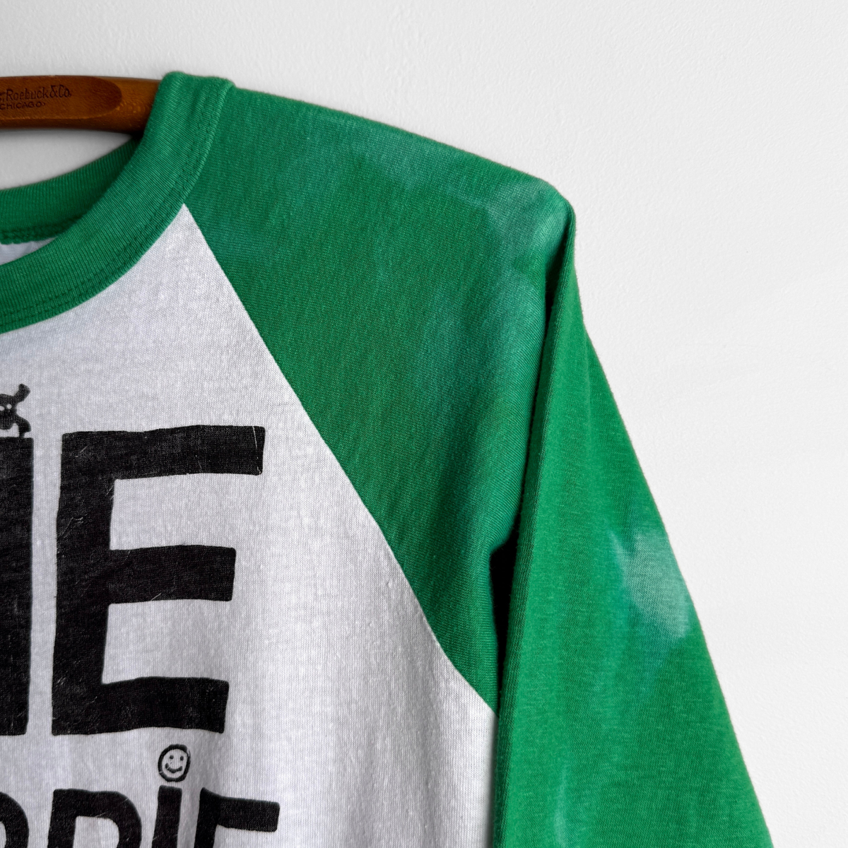 1980s Die Yuppie Scum Raglan Tee