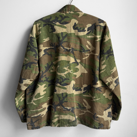 1970s Woodland Camouflage Hunting Jacket